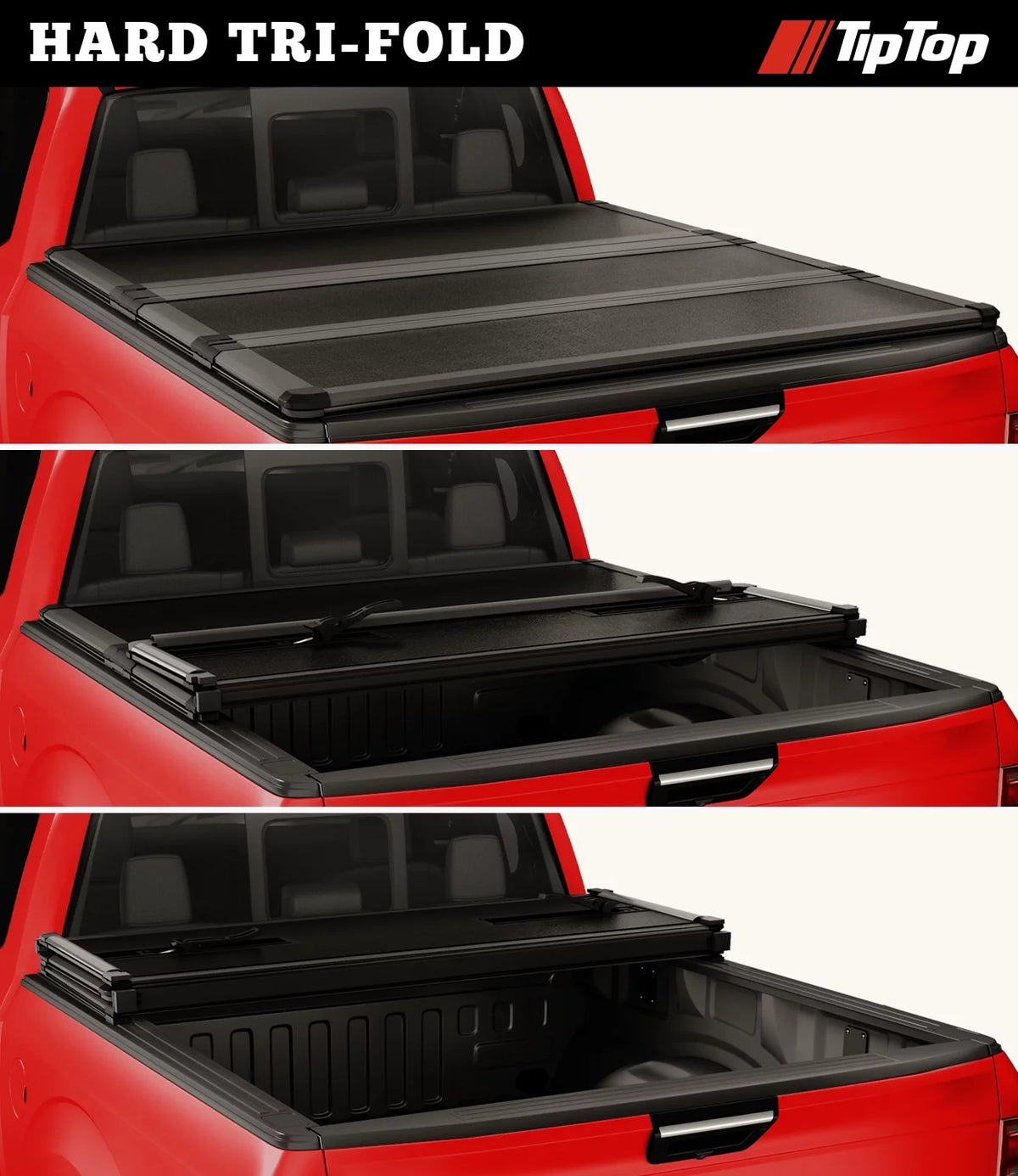 Tri-Fold Hard Tonneau Cover 6.9ft Bed M266