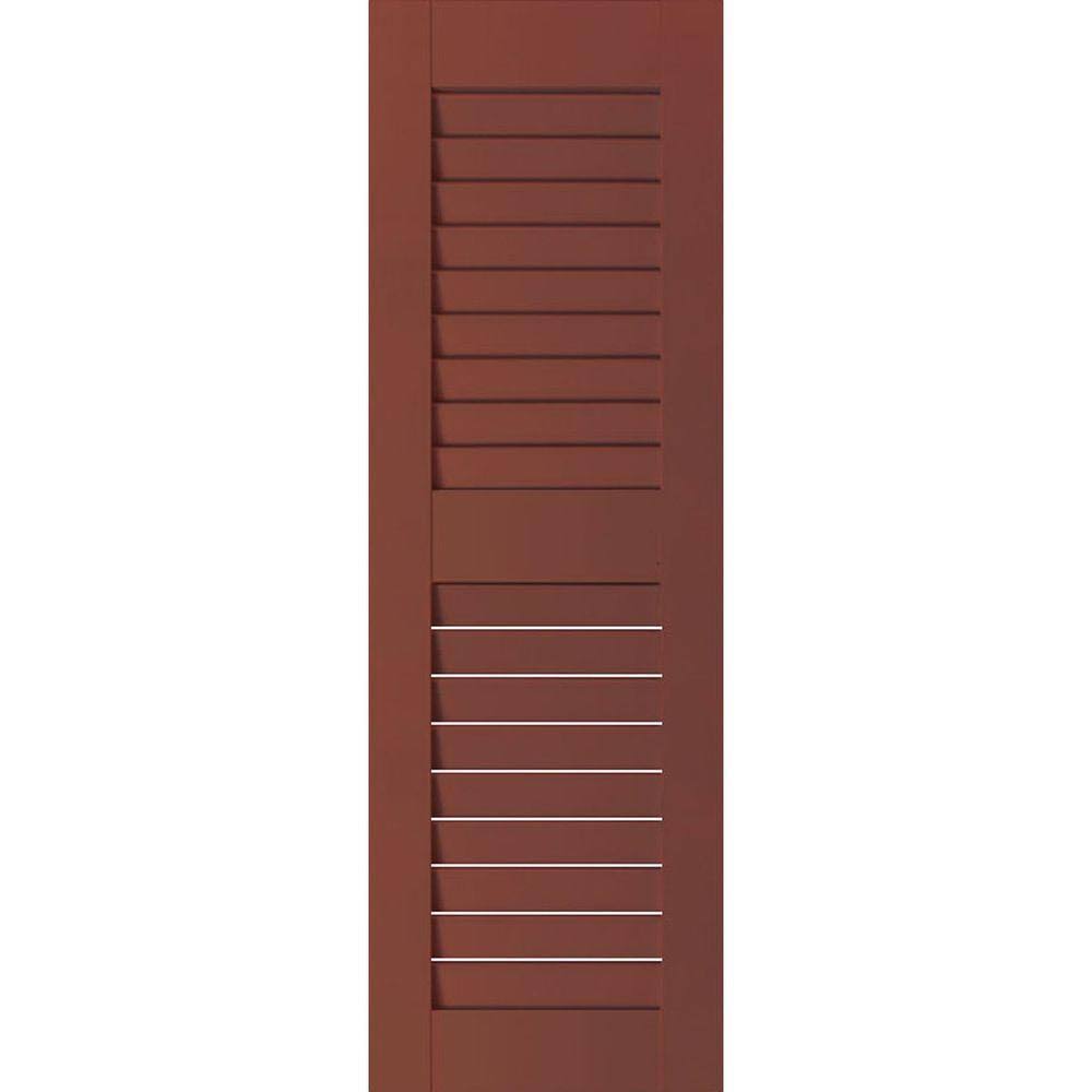 12x22 x 36 Open Louvered Cedar Shutters (Per Pair) O53435