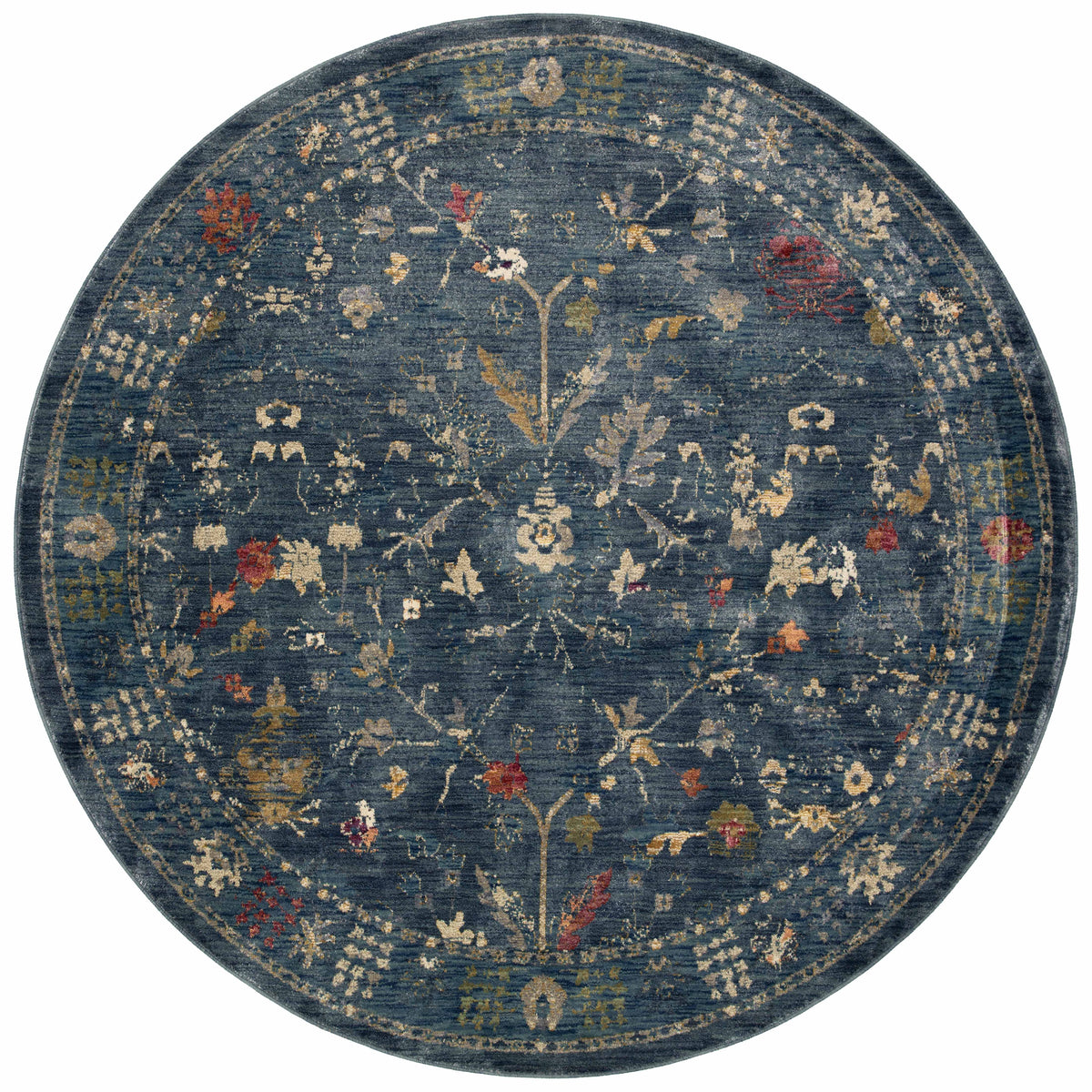 Denim Multi 7'10 x 7'10 Rug L89902