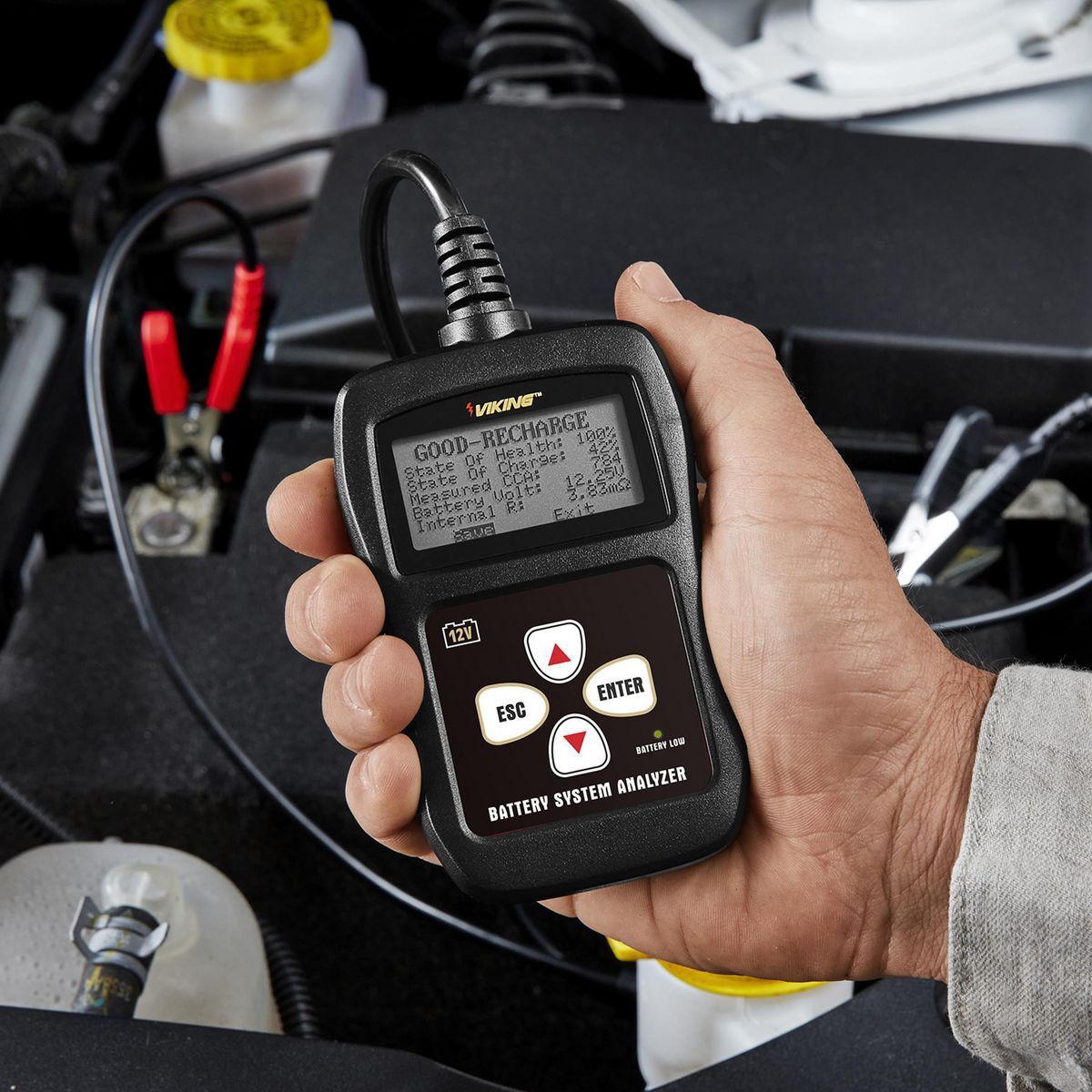 12V Digital Battery and System Tester E5866