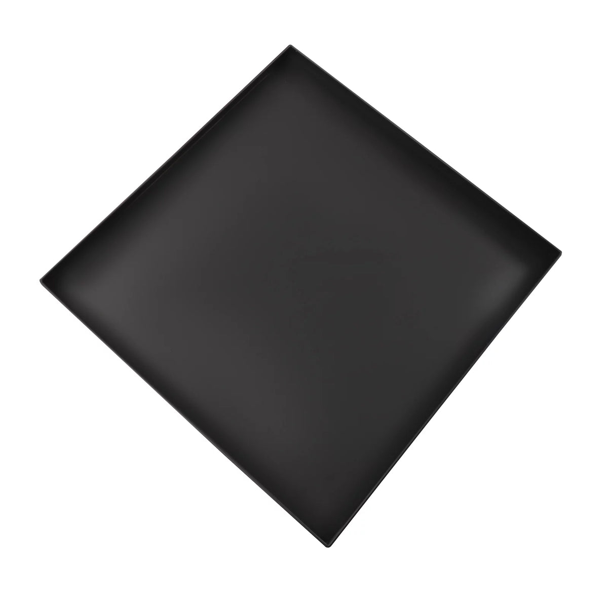 Black Metal Tray End Table Y3192