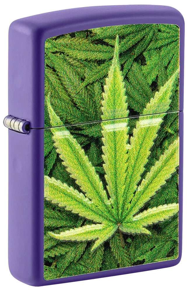 Purple Matte Pocket Lighter Q8771