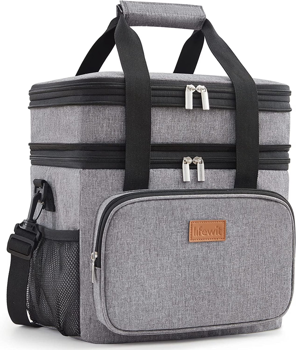 Grey Insulated Lunch Bag 21L X61304