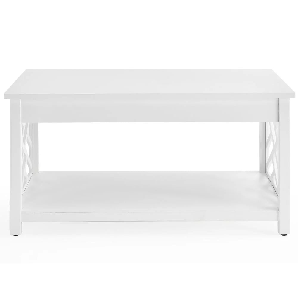 36" Coffee Table and End Table with Tray Shelf X1792
