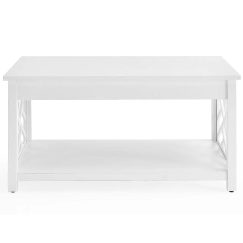 36" Coffee Table and End Table with Tray Shelf X1792