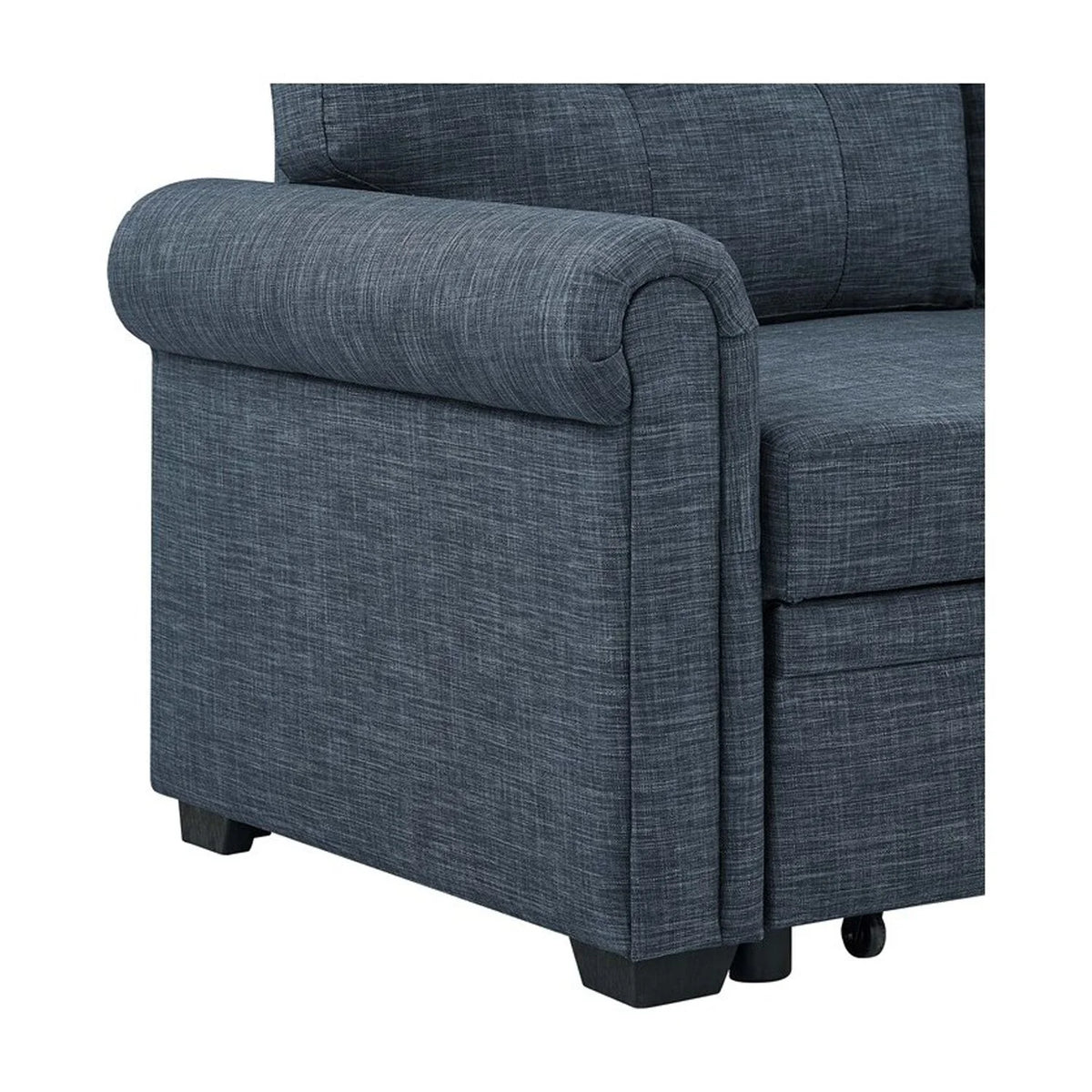 86" Rolled Arm Sofa Bed Y539