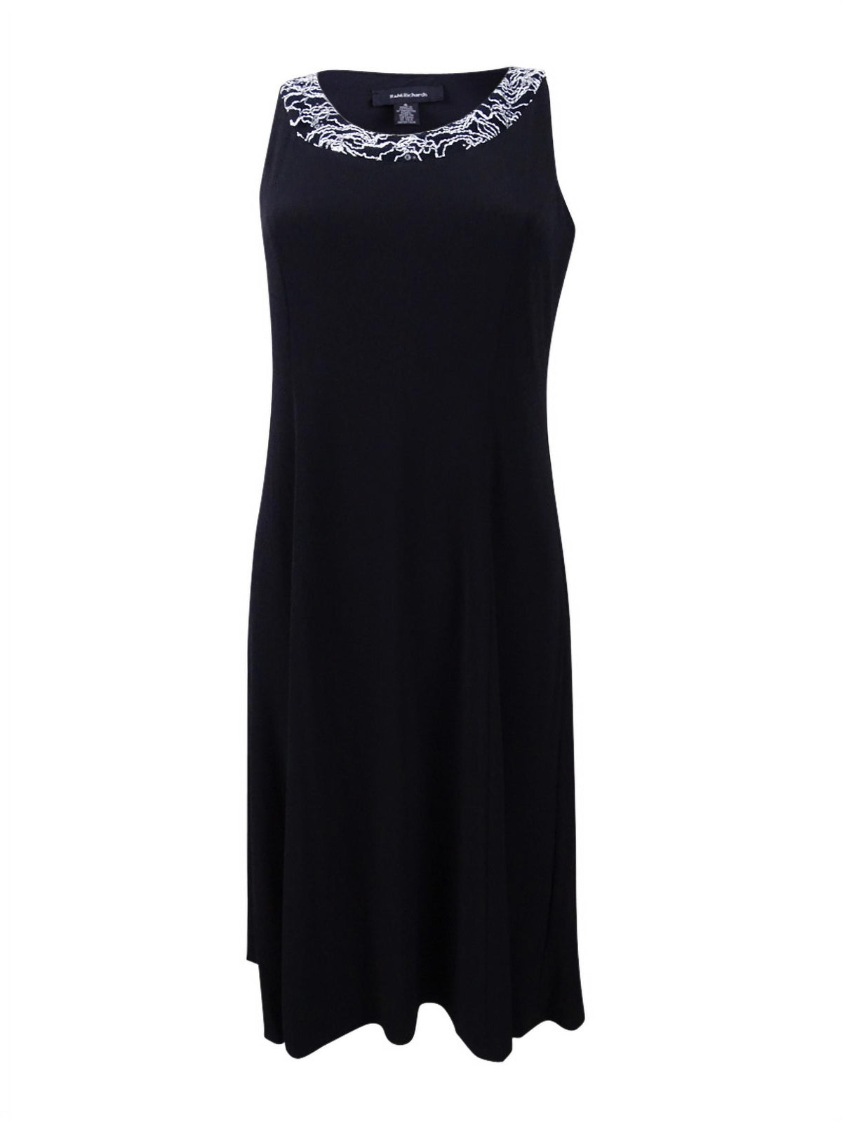 Lace Jacket Dress (10, Black/White) R104