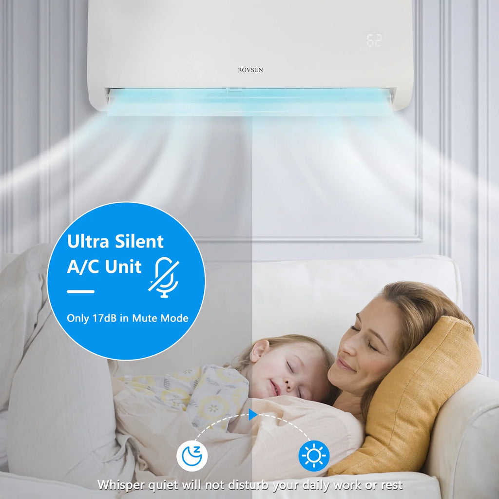 9,000 BTU Mini Split AC/Heating System with Inverter G45112