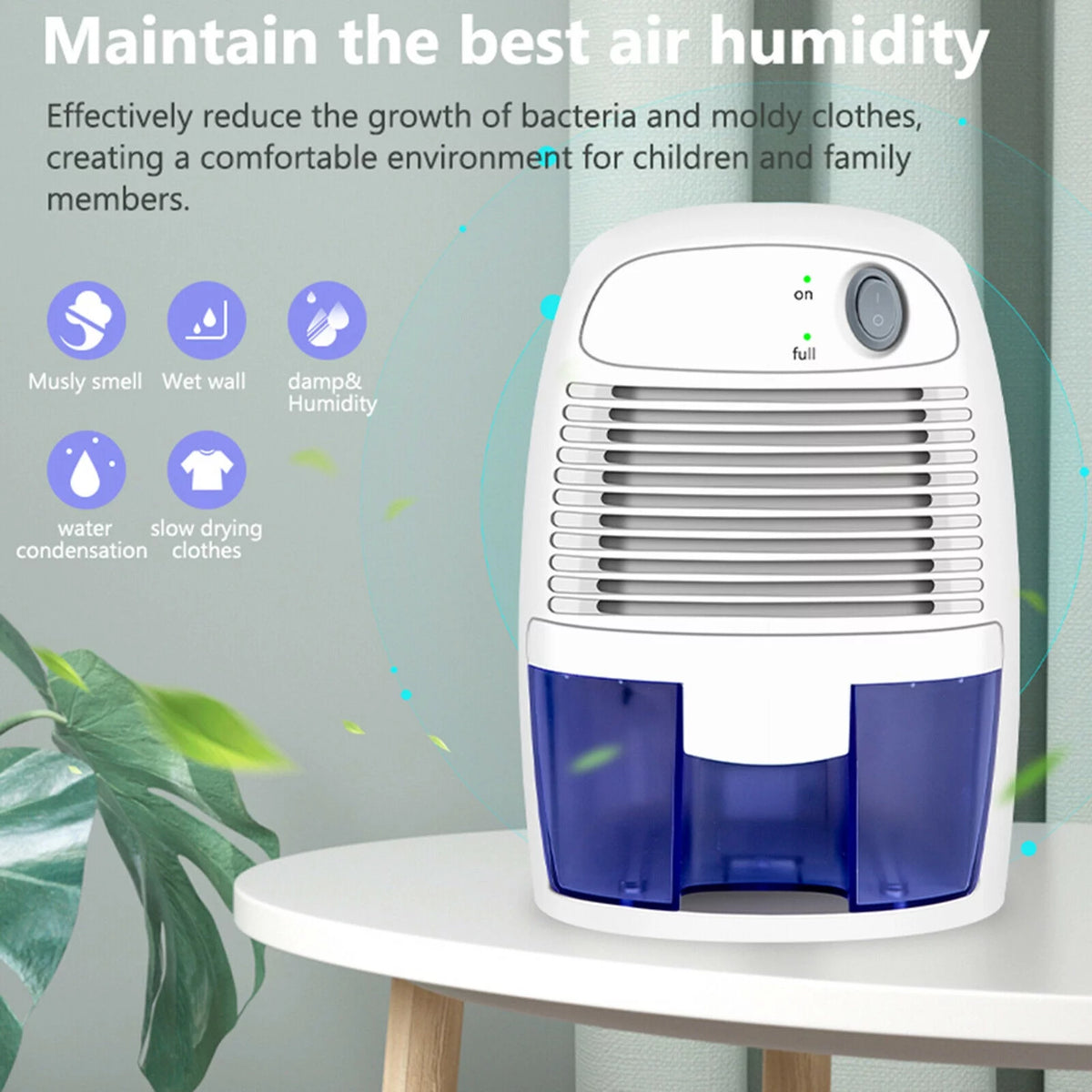 Portable Dehumidifier Moisture Absorber C574