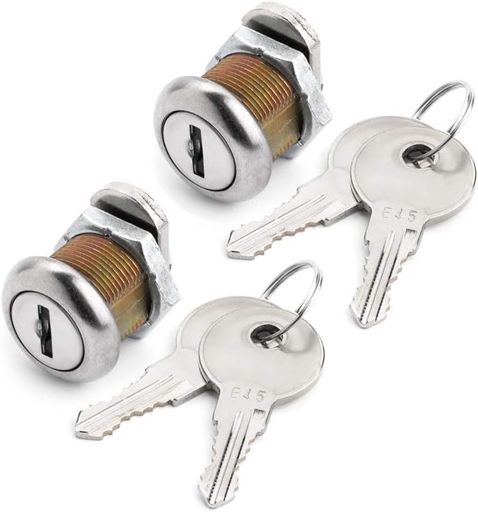 16MM Tool Box Cylinder with Keys Pack of 2 V4929