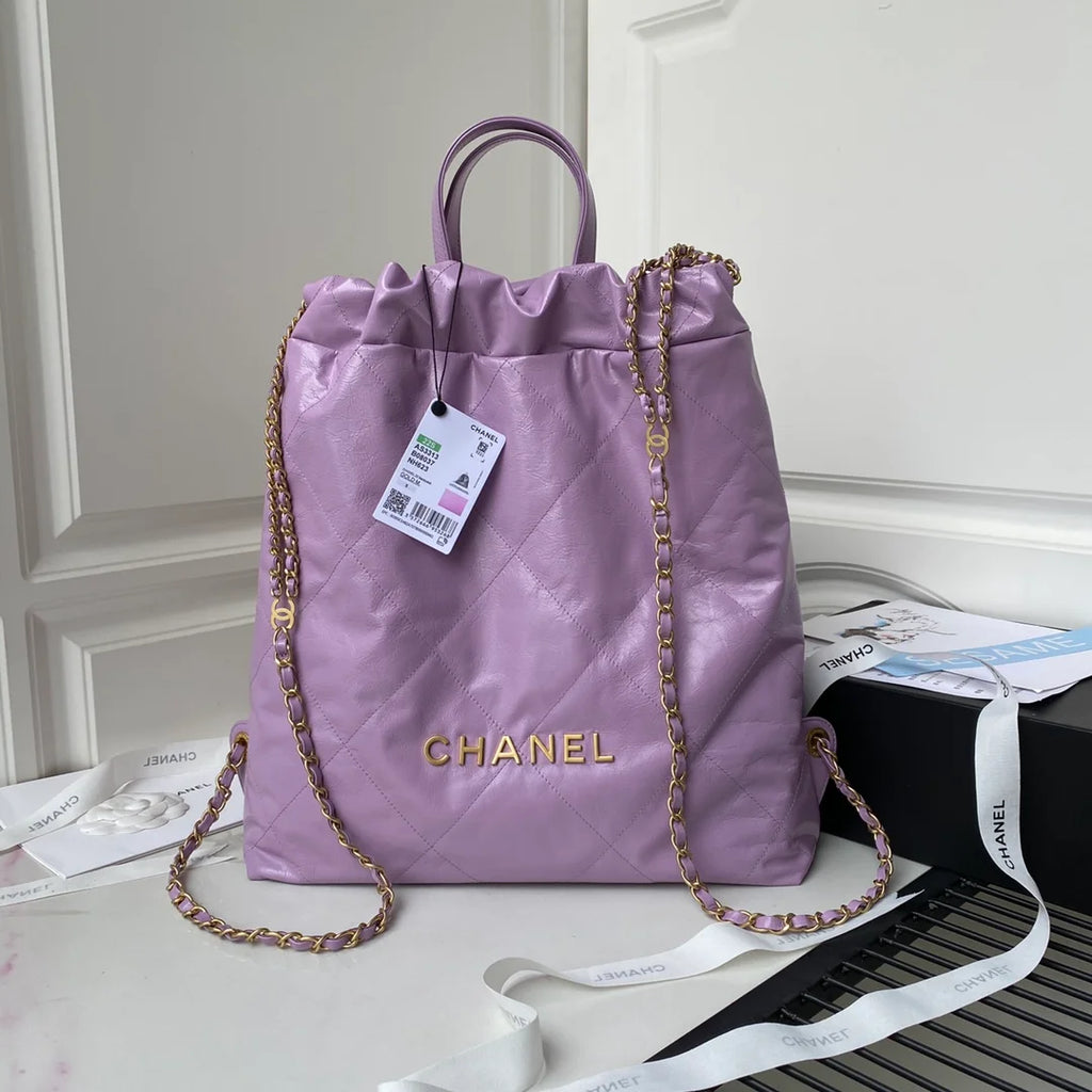 Purple Large Backpack X6302