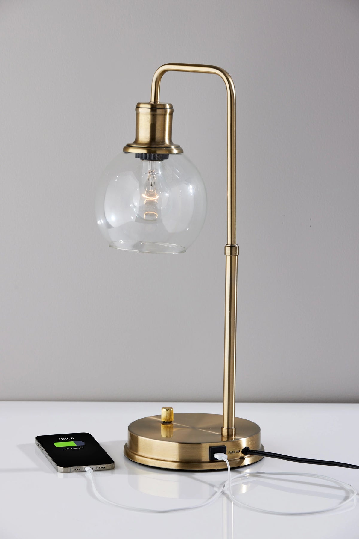 Gold USB LED Lamp A803509