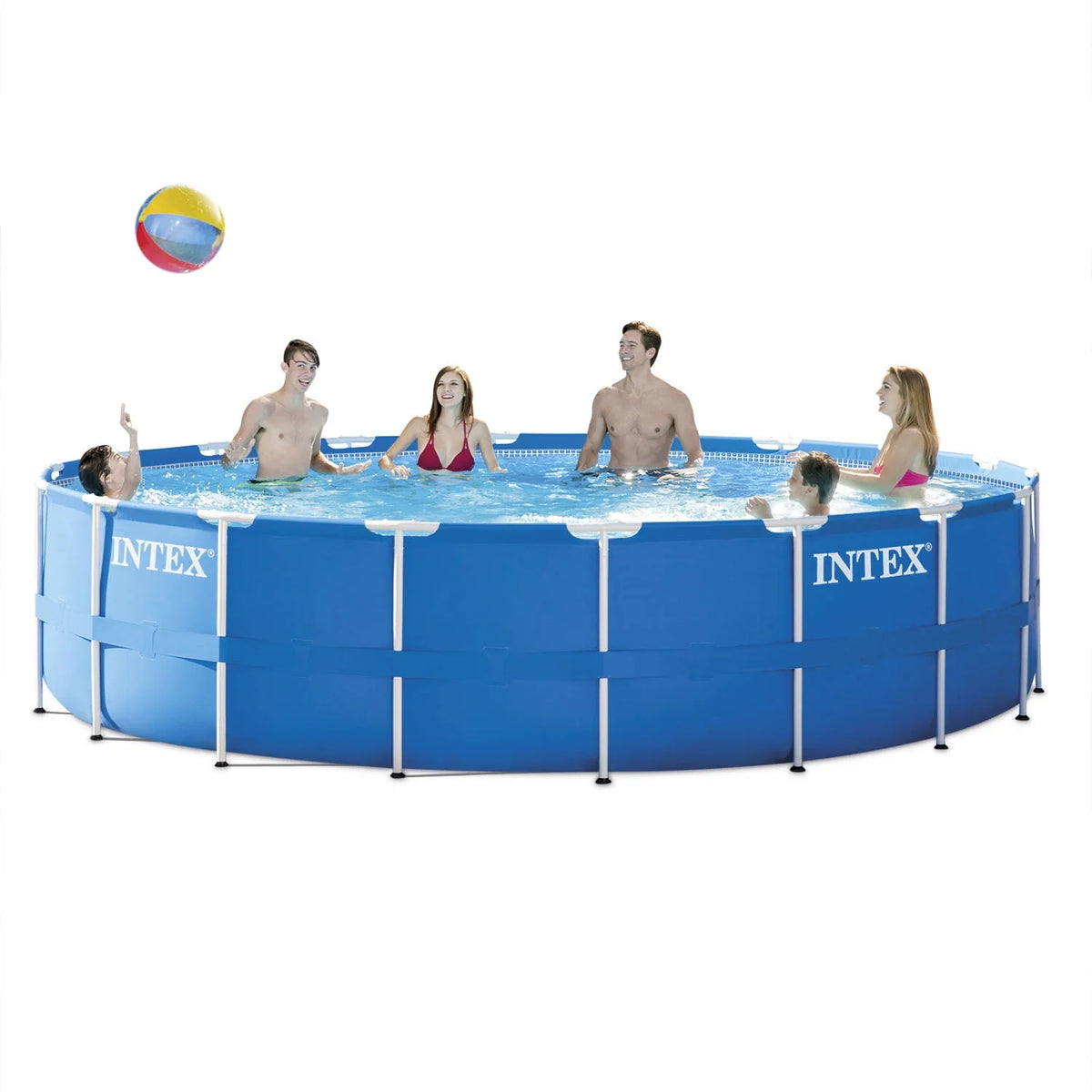 18Ft X 48In Metal Frame Pool Set X927