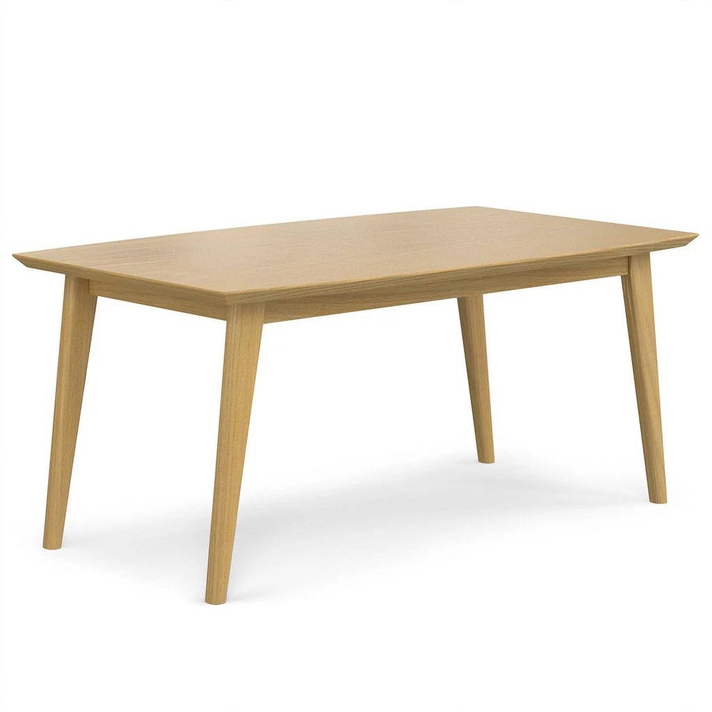 Rectangle Solid Wood Dining Table in Oak V4187