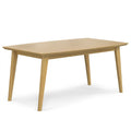 Rectangle Solid Wood Dining Table in Oak V4187