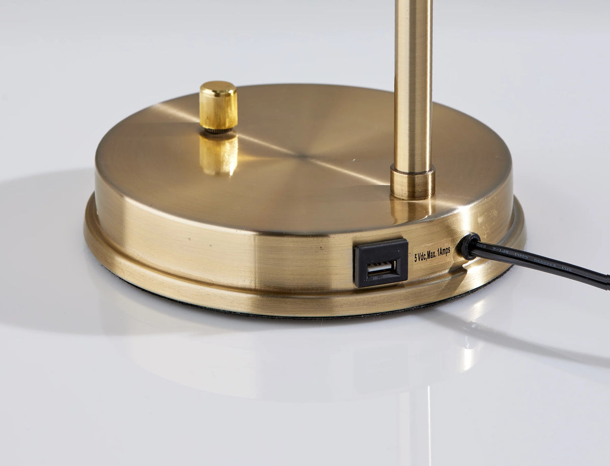 Gold USB LED Lamp A803509