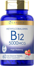 Vitaminas hombres mujeres para el cansancio y energia b12 400ct S214