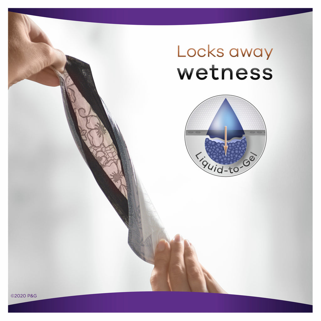 Incontinence Pads, Moderate Absorbency, Regular Length, 144 CT F304