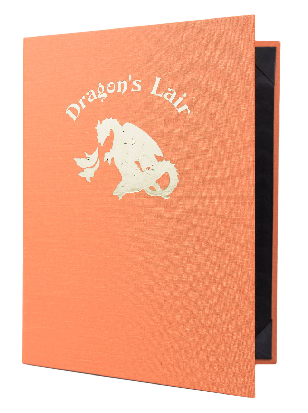 4 View Book Style Casebound Menu, 8.5 x 11 Letter Size R71458