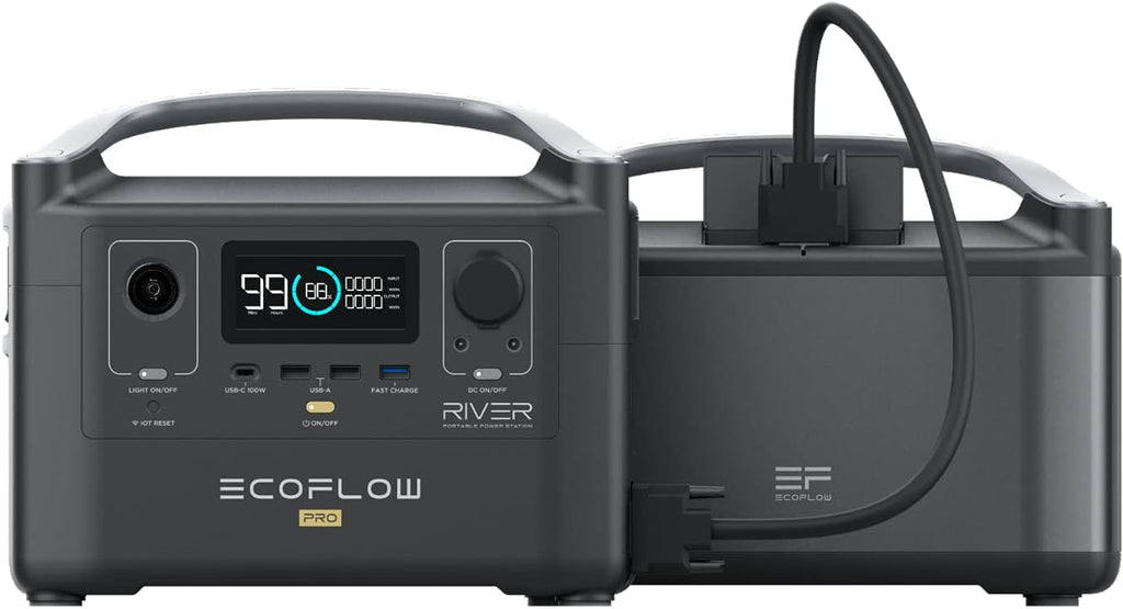 Portable Power Station 720Wh with Extra Battery I7200