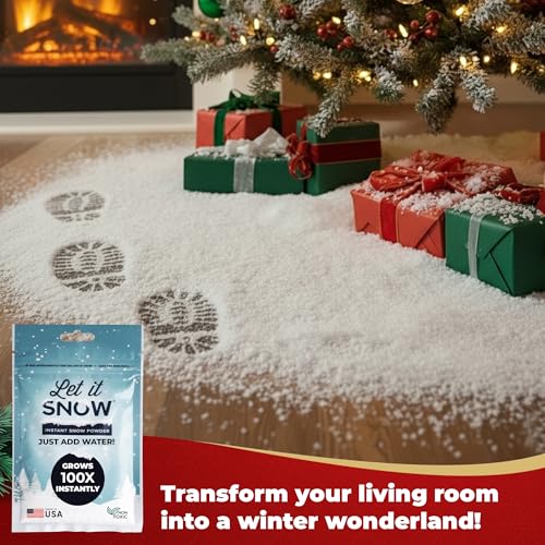 2 Pack Artificial Snow Powder U145