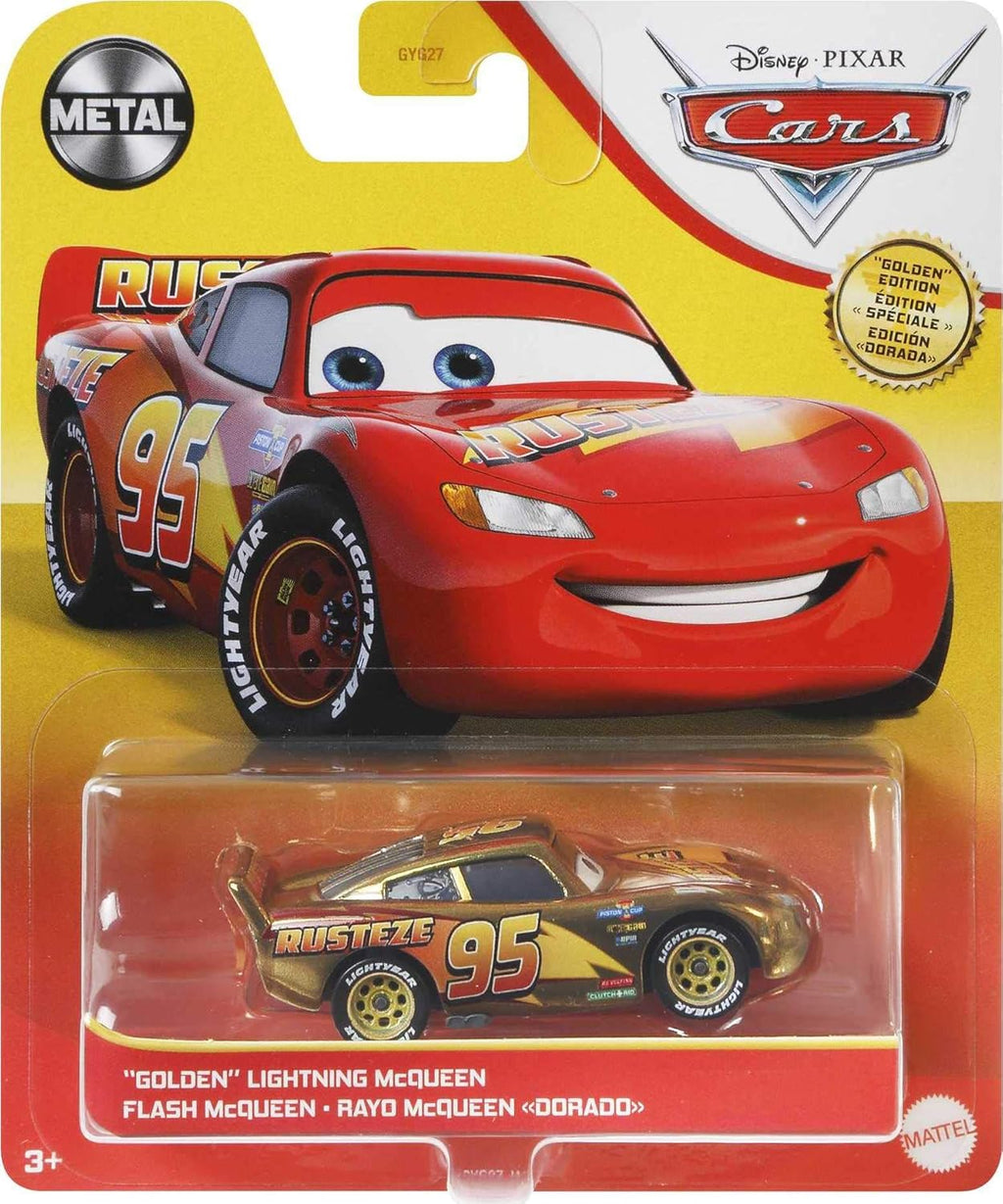 Golden Die-Cast Lightning McQueen 1:55 Scale Movie Character H487076