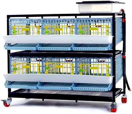 2 Layer ABS Plastic Quail Cage Z1691