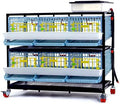 2 Layer ABS Plastic Quail Cage Z1691