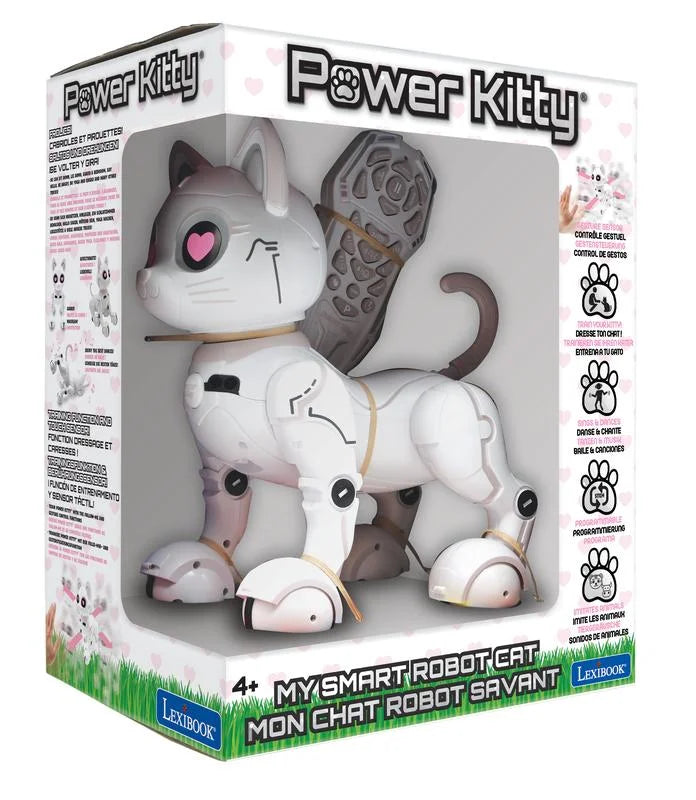 Robotic Kitty with gesture control, dance, walk, touch sensors and remote control V6067