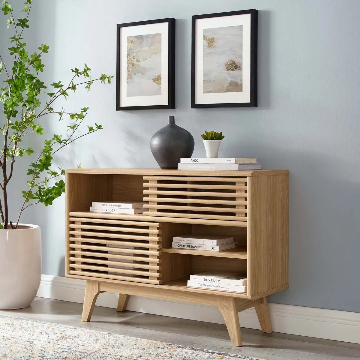 Oak Display Stand Z1638
