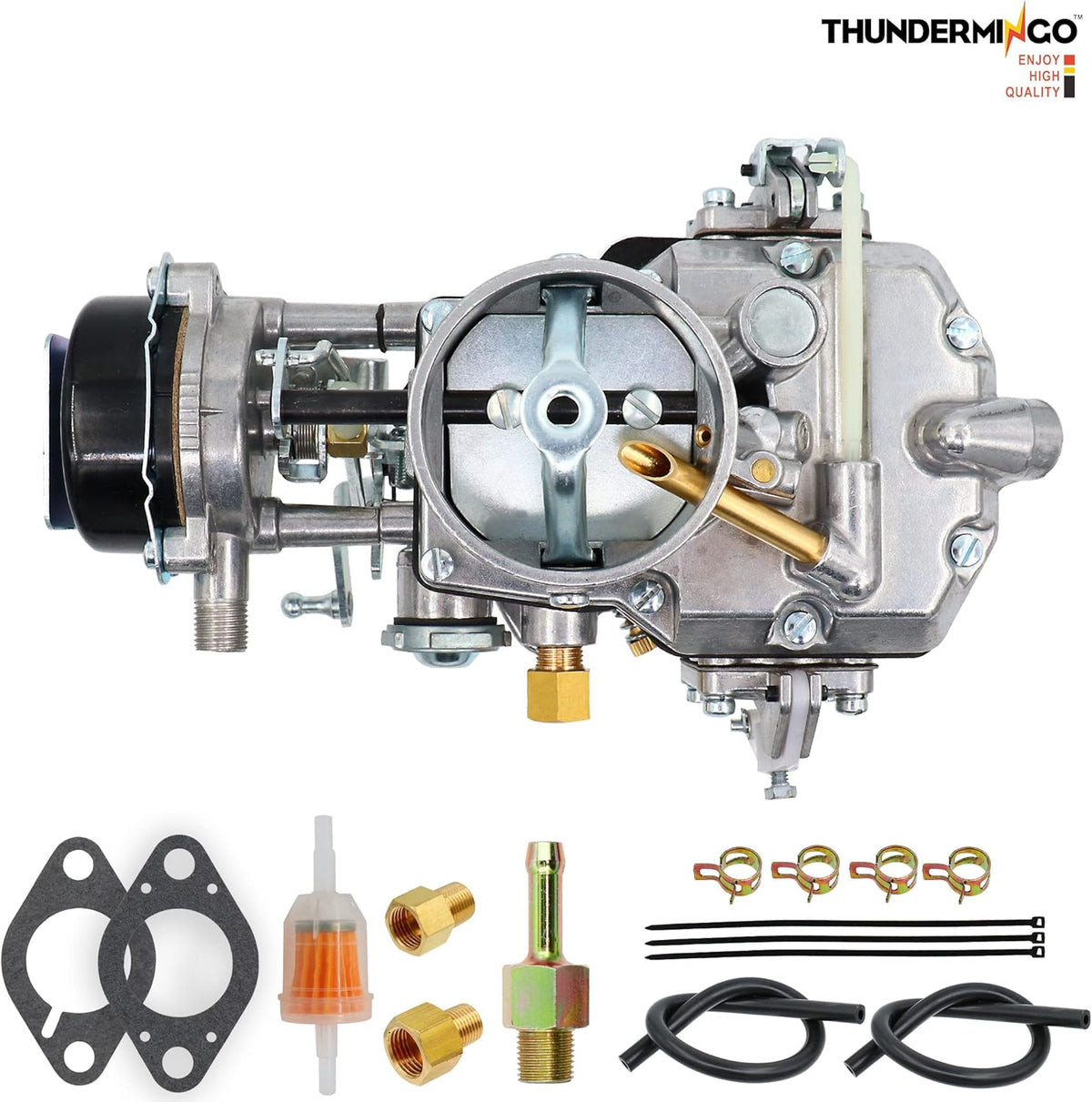 1 Barrel Carburetor for 1964-1968 Ford Mustang Falcon Comet 200 223 262 CI Inline 6 CYL Engines Automatic Choke E62083