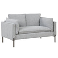 Linen Fabric Loveseat Couch M879