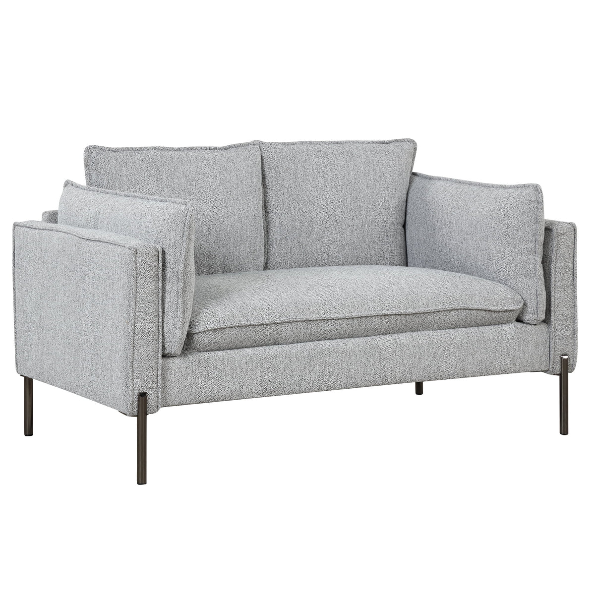 Linen Fabric Loveseat Couch M879