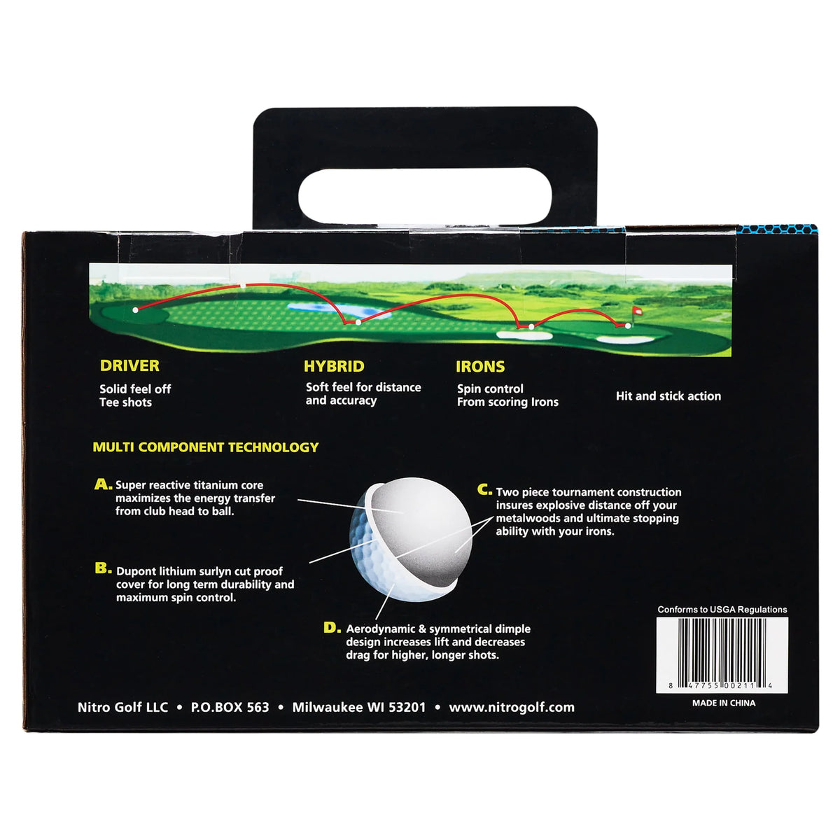White 45 Pack Golf Balls X294947
