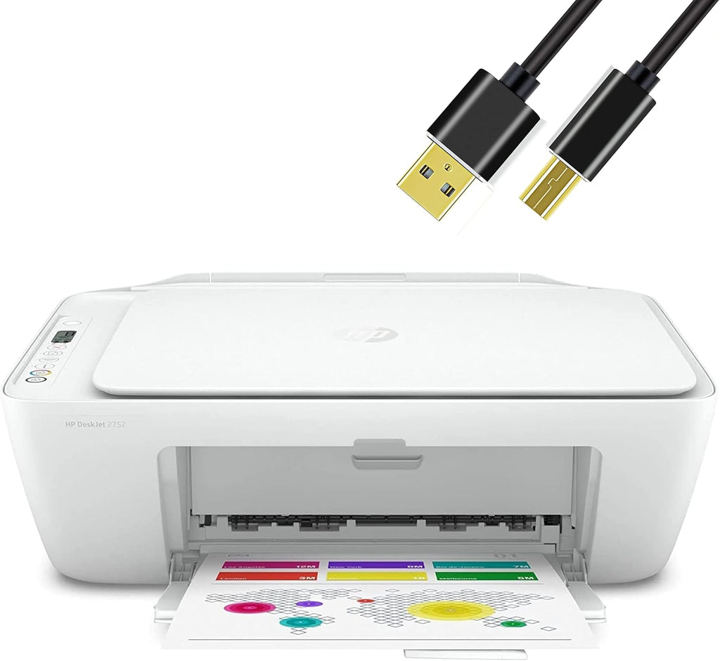 All in One Wireless Color Inkjet Printer Print Copy Scan with Printer Cable I97918