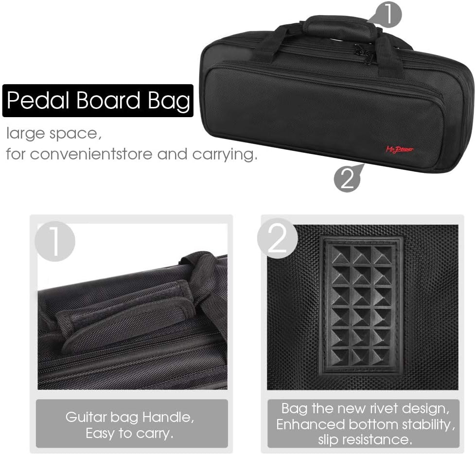 15 inch Aluminium Alloy Pedal Board with Carry Bag V177