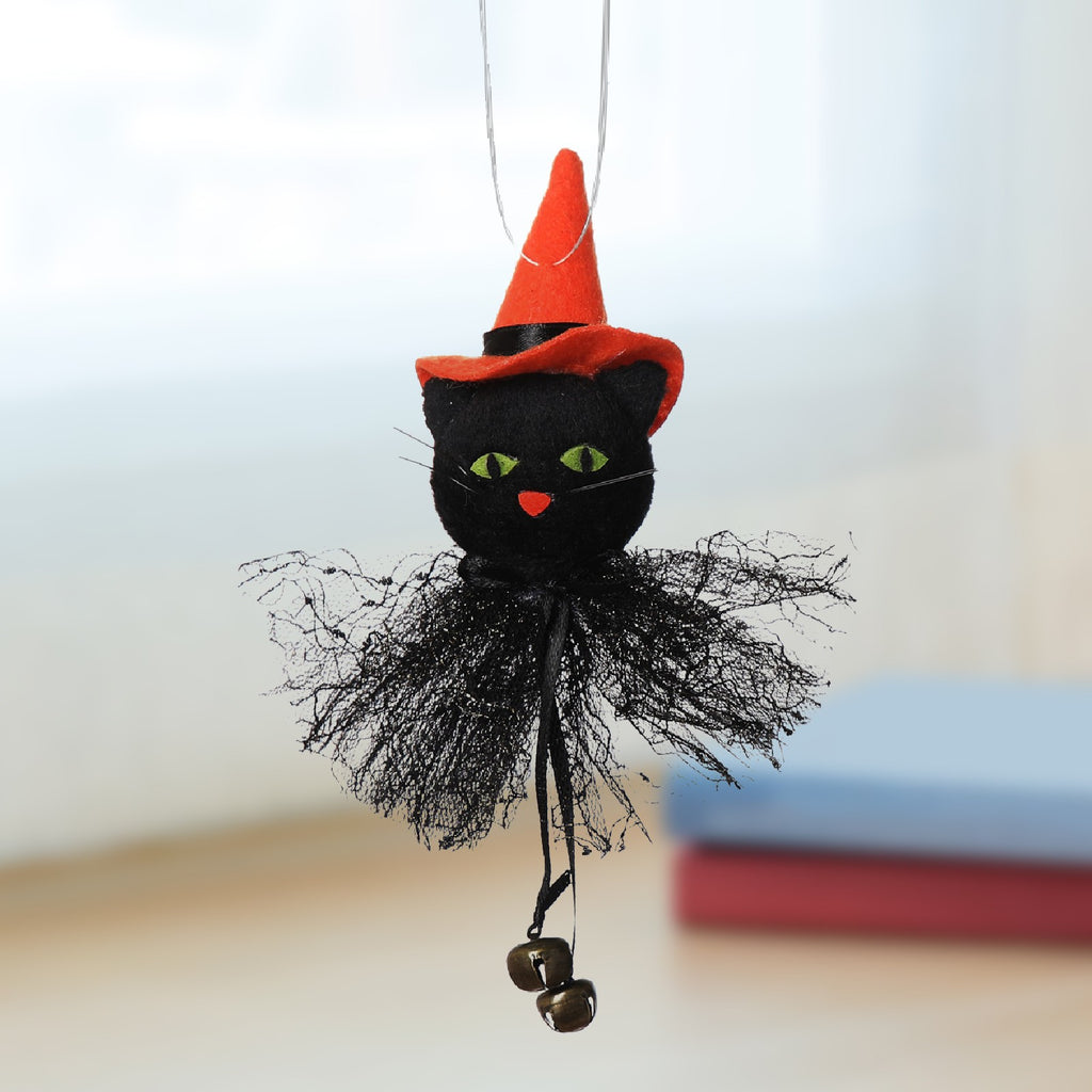 Halloween Doll Pumpkin Ghost Cat Charm Scary Witch Doll H527