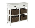 White Sofa/Console Table Q6846