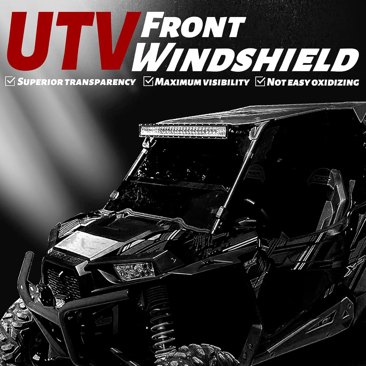 Clear Folding Windscreen P389
