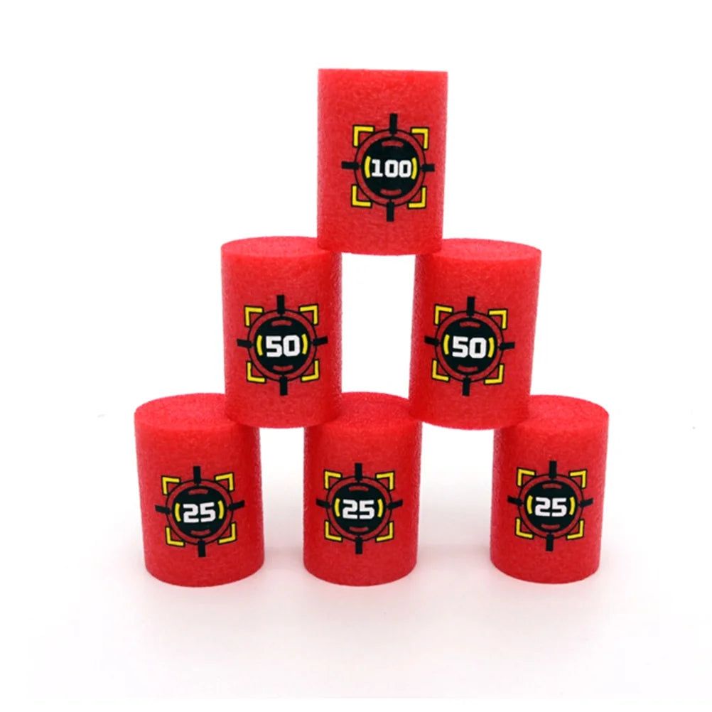 6PCS EVA Soft Bullet Target Dart Toy N6276