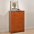 5 Drawer Cherry Chest Y4812
