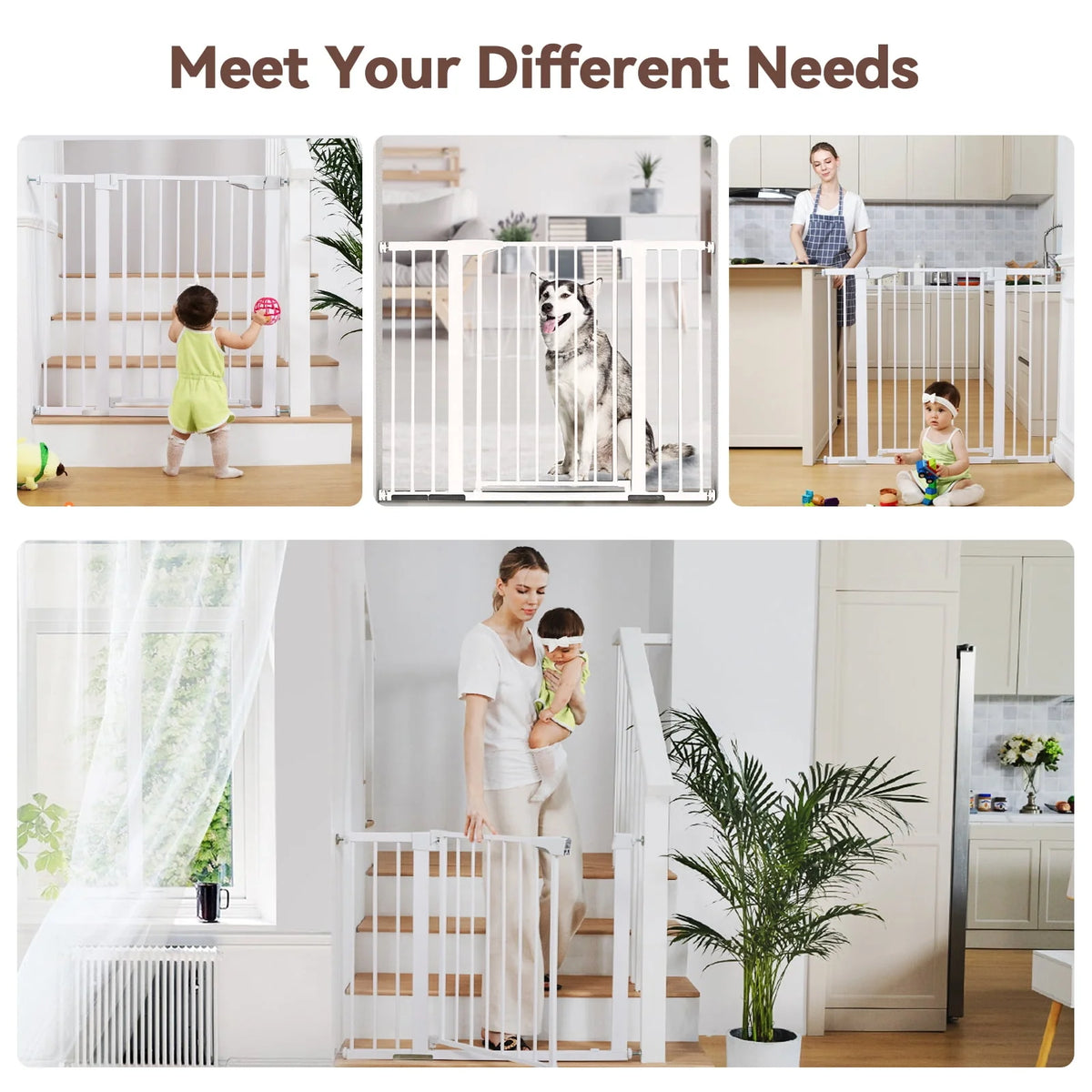 36'' Extra Tall 29.5-48.8'' Wide Baby Gate G58792