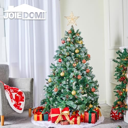 9.5inch Metal Beaded Star Tree Topper D755