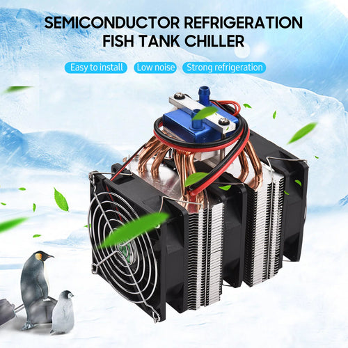 180W Semiconductor Aquarium Chiller for 40 Liters A733