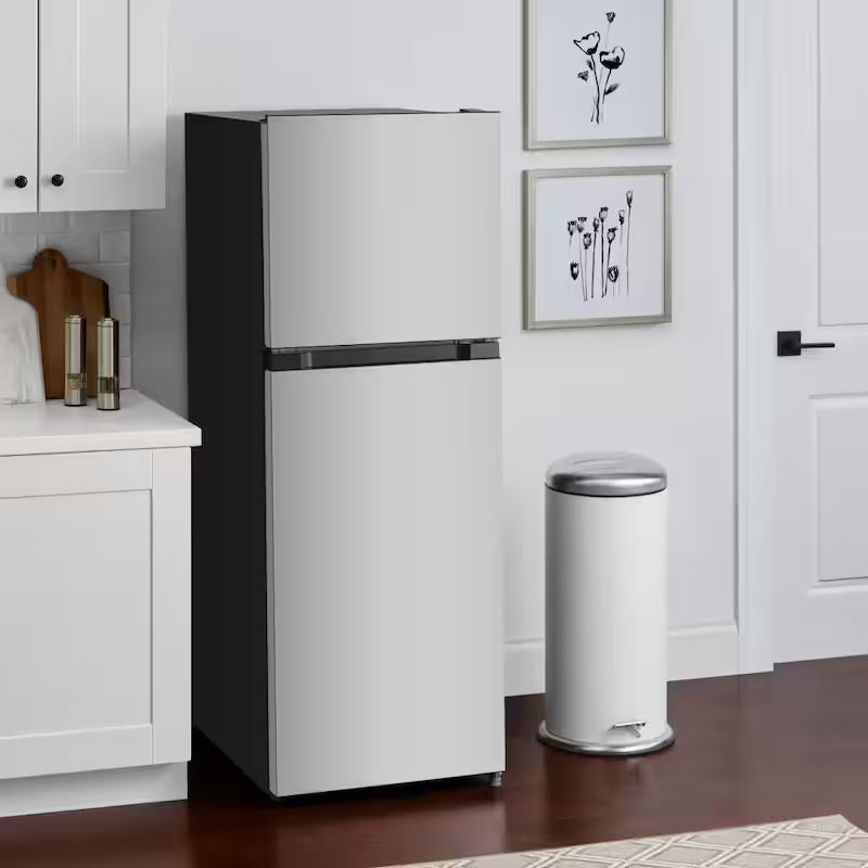 10.1 cu. ft. Top Freezer Refrigerator in Stainless Steel N711750