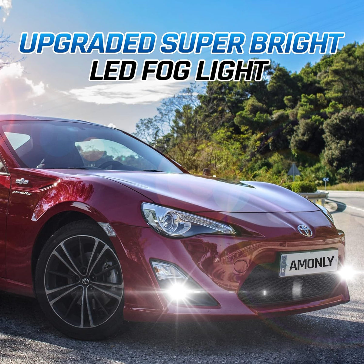 LED Fog Light, 1 Pair Z2327
