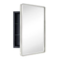 Recessed Metal Bathroom Medicine Cabinet with Mirror 24" x 16" A5612