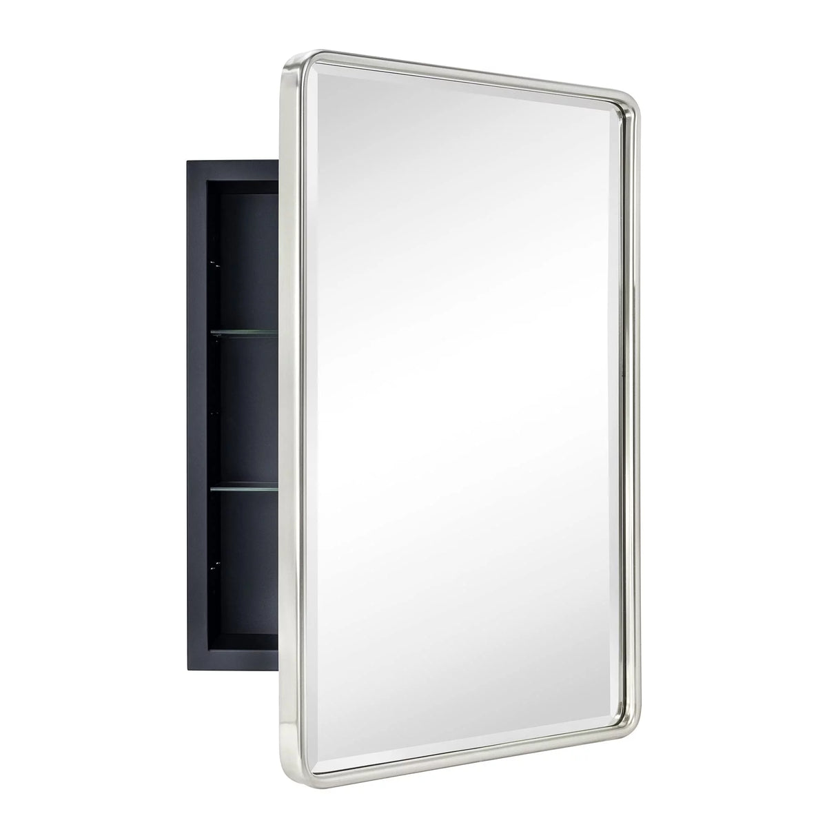 Recessed Metal Bathroom Medicine Cabinet with Mirror 24" x 16" A5612