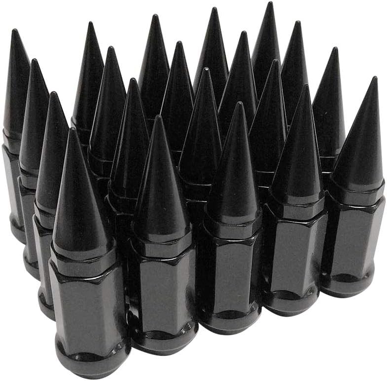 Set of 20 Blue Spike Lug Nuts M6837