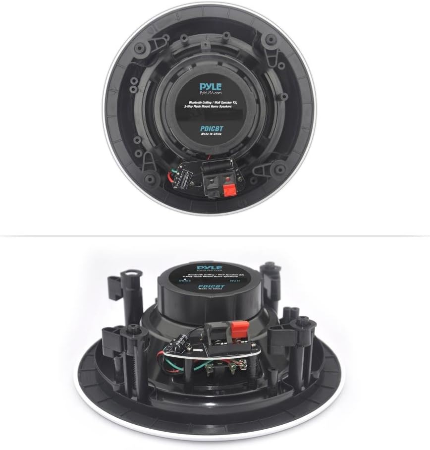 8” 4 Bluetooth 2-Way In-wall In-ceiling Speaker System with Polypropylene Cone & Tweeter W8492